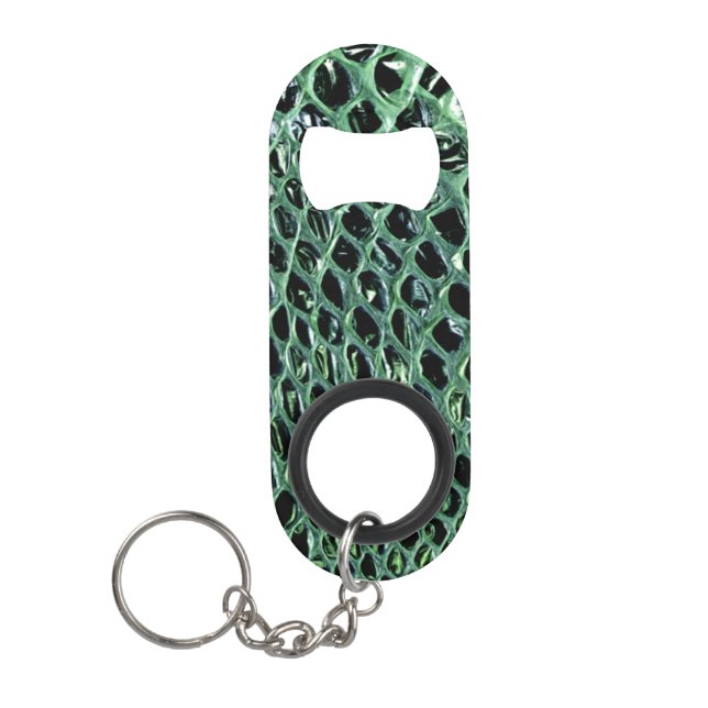 Porte-clé Décapsuleur Porte - clé d'ouverture de la bouteille de peau de (Devant)