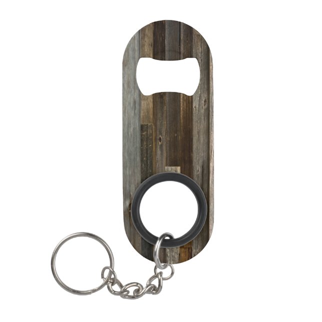 Porte-clé Décapsuleur Porte - clé d'ouverture d'une bouteille de bois de (Devant)