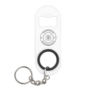 Porte-clé Décapsuleur Porte-clés de branding promotionnel d'entreprise p