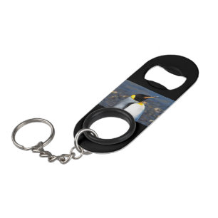 Porte-clé Décapsuleur Portrait de pingouin