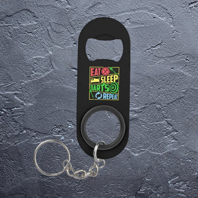 Porte-clé Décapsuleur Répéter les fléchettes du sommeil - Joueur de fléc (Créateur téléchargé)