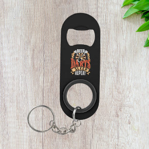 Porte-clé Décapsuleur Répétition du sommeil des fléchettes de bière - Jo