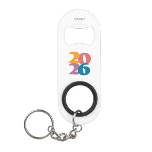 Porte-clé Décapsuleur Retro Vibes Graduation Class de 2025