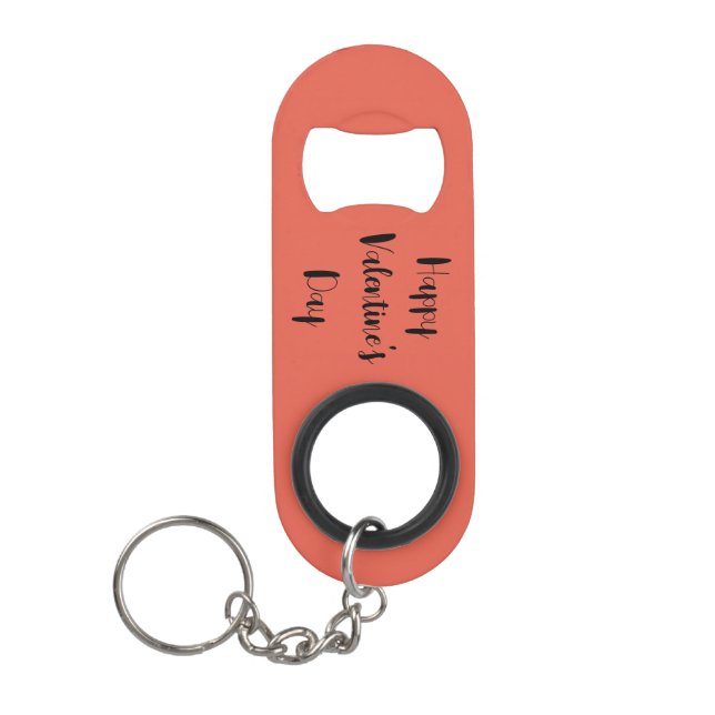 Porte-clé Décapsuleur Saint-Valentin (Devant)
