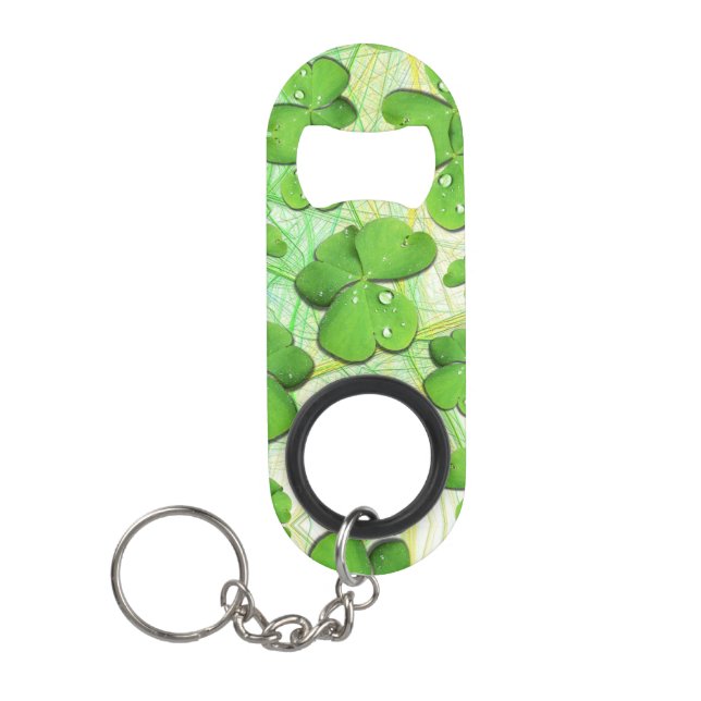 Porte-clé Décapsuleur Shamrock vert St Patrick iPhone 5 Coque-Mate (Devant)