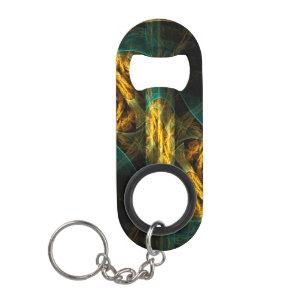 Porte-clé Décapsuleur The Eye of the Jungle Abstract