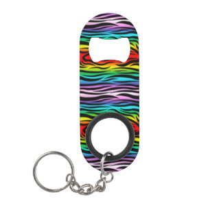 Porte-clé Décapsuleur Tigre arc-en-ciel