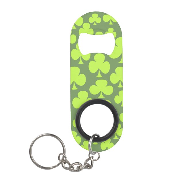 Porte-clé Décapsuleur Trèfle (Devant)