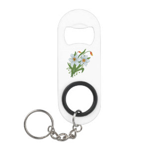 Porte-clé Décapsuleur Tulipes et fleurs de jonquilles