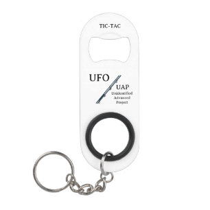 PORTE-CLÉ DÉCAPSULEUR UFO UAP TIC-TAC