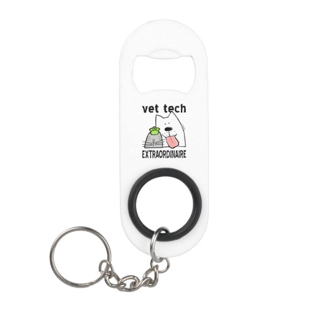 Porte-clé Décapsuleur Vet Tech Extraordinaire (Devant)