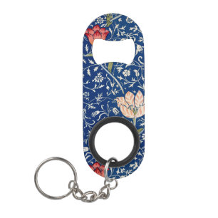 Porte-clé Décapsuleur William Morris Medway Floral bleu