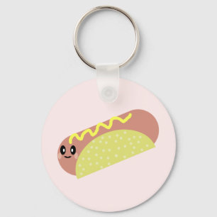 PORTE-CLÉ MIGNON CHIEN CHAUD KAWAII