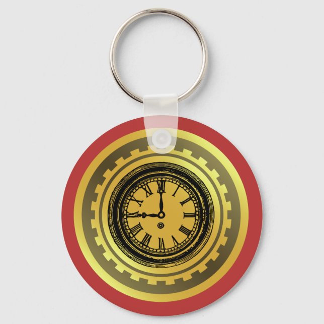 Porte-clé montre Motivation Intemporelle avec "Kee (Recto)