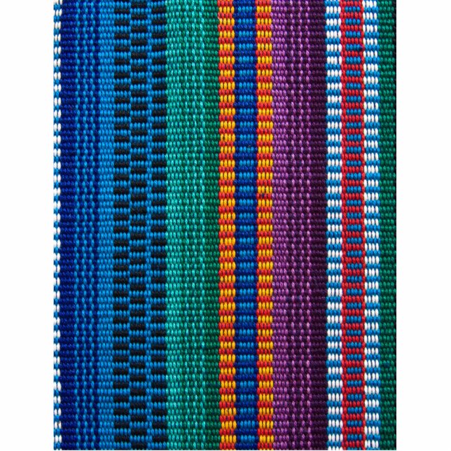 Porte-clé Photo Sculpture Armure traditionnelle de tissu du Guatemala (Devant)