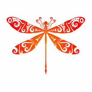 Porte-clé Photo Sculpture Idée cadeau de tatouage tribal maori libellule pol