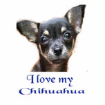 Porte-clé Photo Sculpture J'aime mon Chihuahua<br><div class="desc">J'aime mon Chihuahua</div>