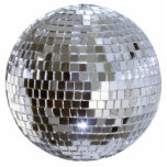 Porte-clé Photo Sculpture Mirrored Disco Ball 1 Keychain<br><div class="desc">Acrylic photo sculpture keychain with an image of a dazzling mirrored disco ball. See matching large round premium metal keychain,  round single-sided acrylic keychain,  button,  necklace and acrylic photo sculpture pin,  magnet,  ornament and sculpture. See the entire Disco 70s Keychain collection in the SPECIAL TOUCHES | Party Favors section.</div>