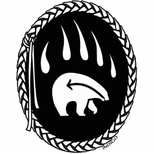 Porte-clé Photo Sculpture Ours Tribal Art Ornement Ours Garde-Ours & Cadeaux