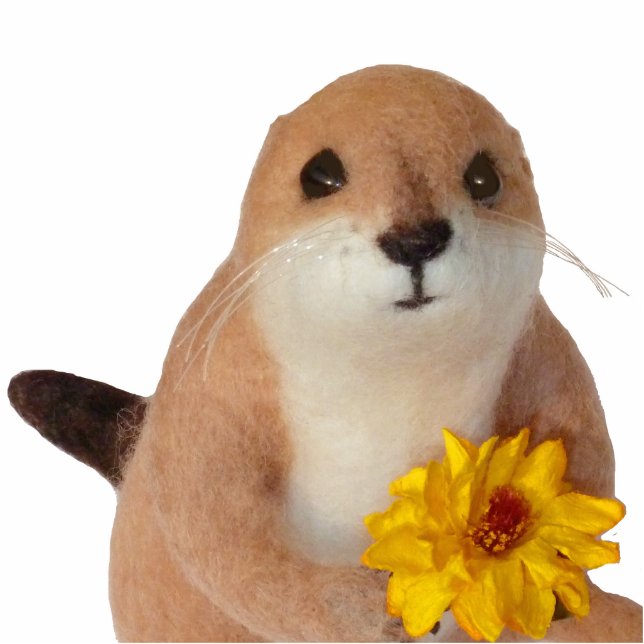 Porte-clé Photo Sculpture prairie dog's stuffed toy (Devant)