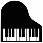 Porte-clé Photo Sculpture Touches de piano<br><div class="desc">Illustrations élégantes inspirées de la musique,  pour ceux qui aiment Rock,  Pop,  Soul,  Indie et de nombreux autres genres musicaux.</div>
