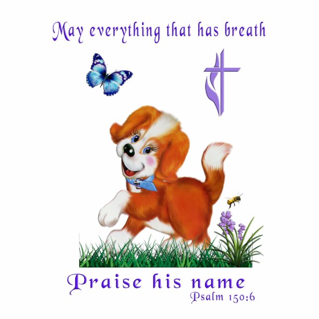 Porte-clé Photo Sculpture verset de la Bible (Devant)