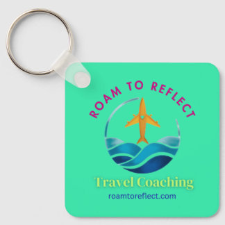 Porte-clé Roam to Reflect turquoise