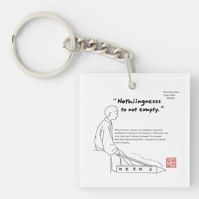 PORTE-CLEFS ニッポン感性 01 (Devant)