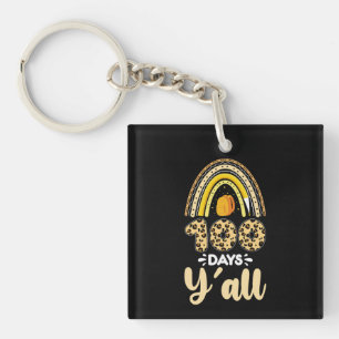 Porte-clefs 100 jours, vous tous, 100e jour d'école léopard