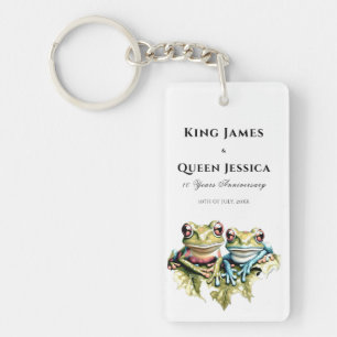 Porte-clefs 10 ans Mariage Anniversaire Jardin Décontractée fê