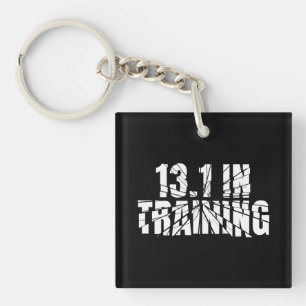 Porte-clefs 13.1 dans l'entraînement demi-marathon courir le m