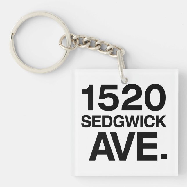 PORTE-CLEFS 1520 SEDGWICK AVE. (Devant)