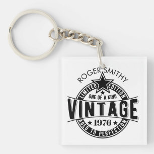 Porte-clefs 1976 50e anniversaire Vintage Vieilli à la perfect