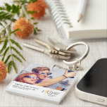 Porte-clefs 2024 Cadeaux photo total Éclipse solaire Couples<br><div class="desc">Présentation de notre ornement en céramique 2024 Total Solar Eclipse Photo Couples Cadeaux, un gardien chéri capturant la magie de cet événement céleste. Personnalisé avec votre photo préférée de l'éclipse solaire, ce ornement commémore le moment impressionnant où le soleil, la lune et la terre s'alignent. Fabriqué en céramique de haute...</div>