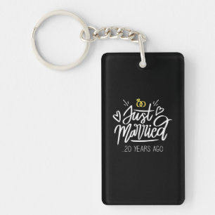 Porte-clefs 20e anniversaire du Mariage