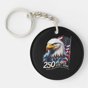 Porte-clefs 250 ans 250e anniversaire patriotique américain US
