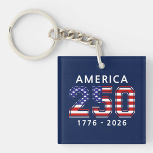 Porte-clefs 250e anniversaire des États-Unis
