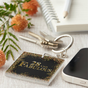 Porte-clefs 28e anniversaire