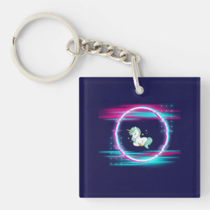 Porte-clefs 2.Amour Unicorn   