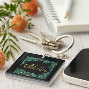 Porte-clefs 42e anniversaire 