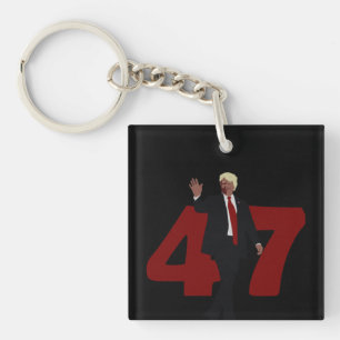 PORTE-CLEFS 47 TRUMP 2024