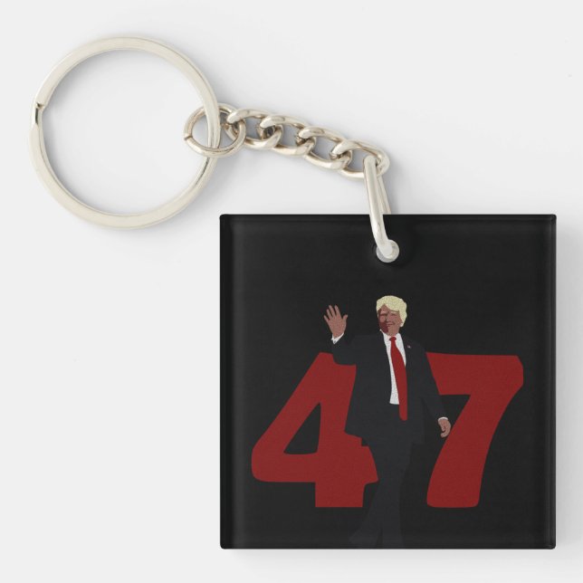 PORTE-CLEFS 47 TRUMP 2024 (Devant)