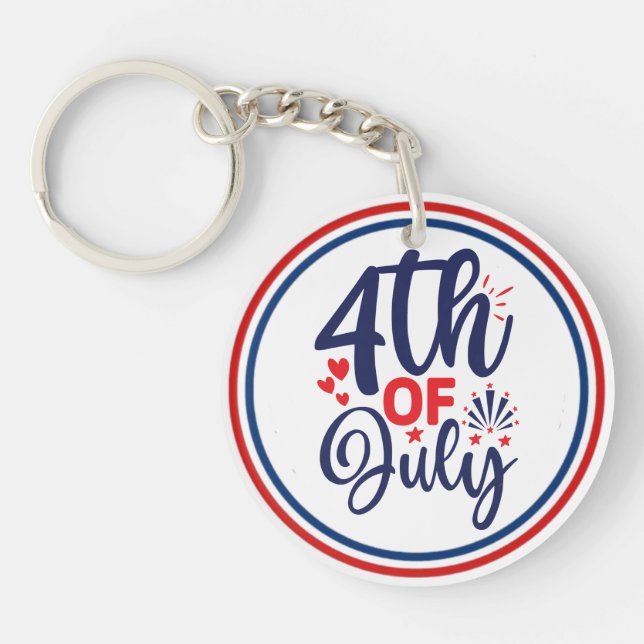 Porte-clefs 4 juillet-68826 (Devant)