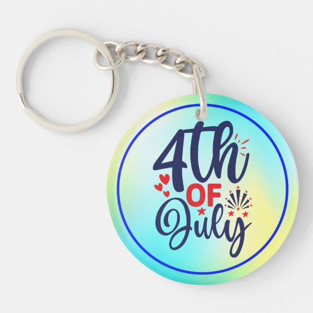 Porte-clefs 4 juillet-68826 (Devant)