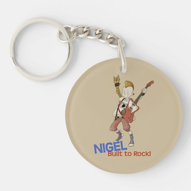 Porte-clefs 4 petits monstres - Nigel (Devant)