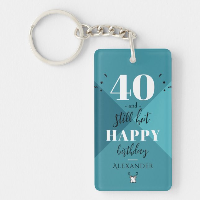 Porte-clefs 4O et toujours chaud (Devant)