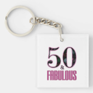 Porte-clefs 50 et fabuleux Black Pink 50e anniversaire Photo