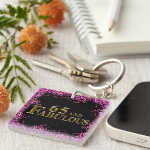Porte-clefs 65e anniversaire 