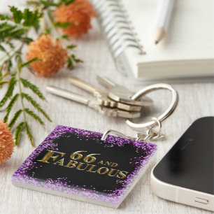 Porte-clefs 66e anniversaire 