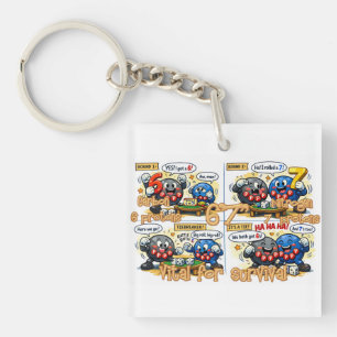 Porte-clefs 6’7” Éléments de chimie vitaux pour la survie